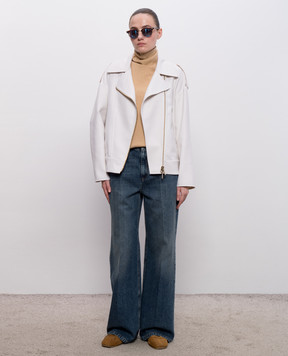 MooRER VIANA-J ivory wool and cashmere jacket VIANAJDWB