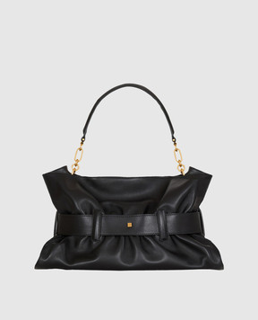 Balmain Anthem black leather bag HN1KK990LSWB