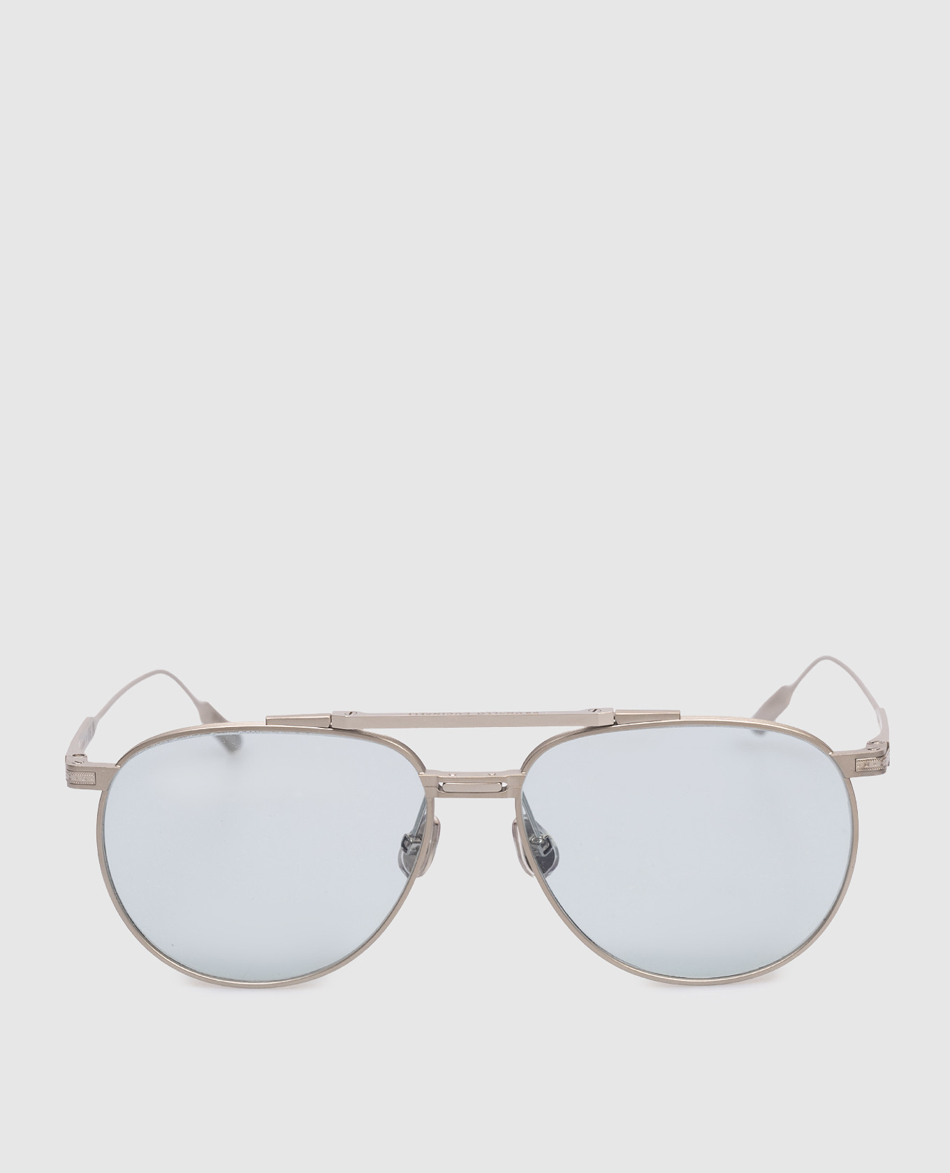 

Intarsia Rays Grey Sunglasses with Photochromic Lenses Brunello Cucinelli