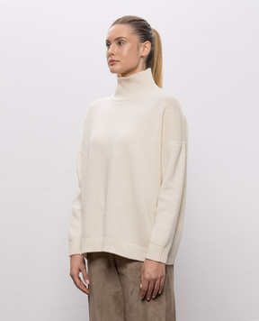 Max Mara Weekend BORGIA ivory wool sweater WKDBORGIA