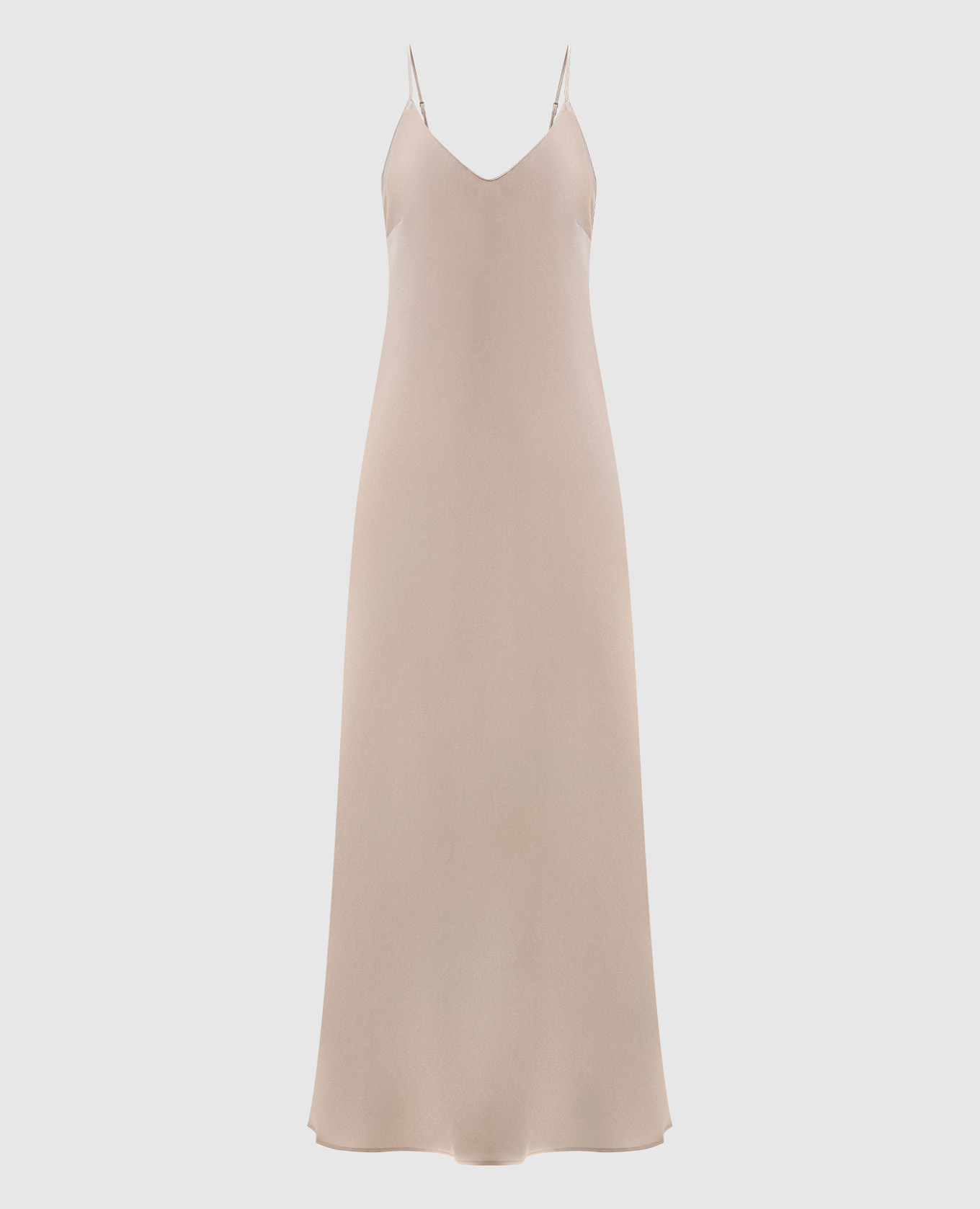 

Beige silk maxi dress Allude