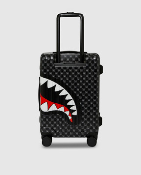 Sprayground Children's black suitcase SHINOBI SHARKS IN PARIS CARRY-ON LUGGAGE 910CL328NSZ