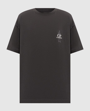 C.P. Company Gray T-shirt MTS166A005100W