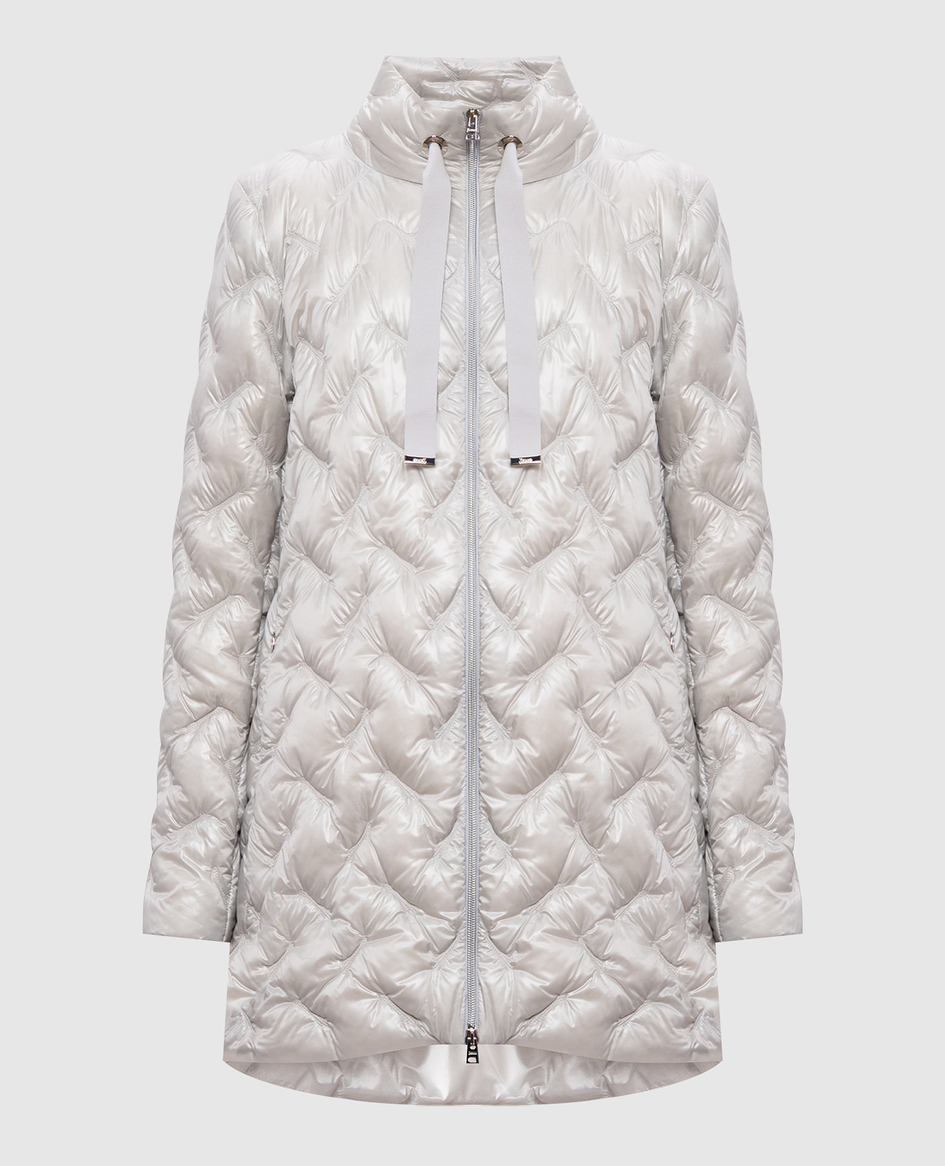 Gray down jacket Herno