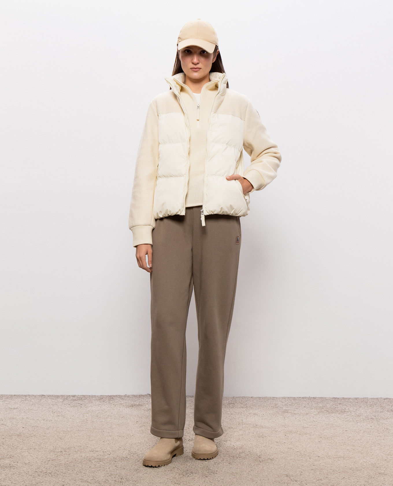 Saboga ivory down jacket Parajumpers 2