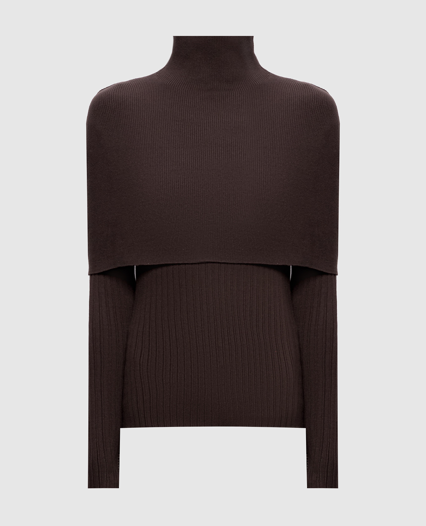 Brown top and cape set Twinset