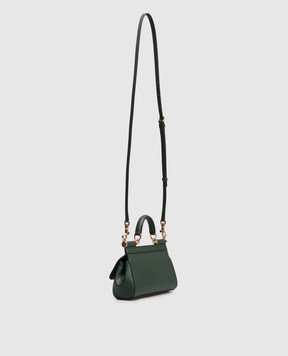 Dolce&Gabbana Sicily green leather mini bag BB7116B1001