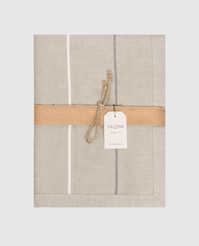 Fazzini OUTFIT gray striped tablecloth OUTTOVA190X2954