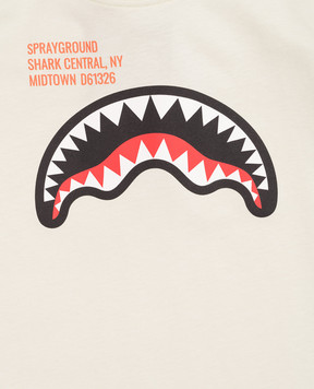 Sprayground Children's green Shark T-shirt SPY1384SAGE