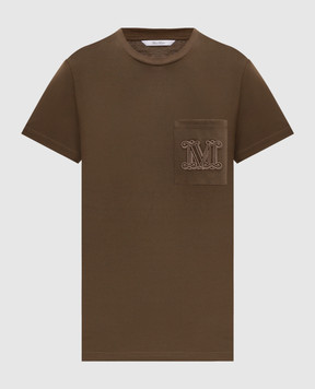 Max Mara PAPAIA khaki T-shirt PAPAIA