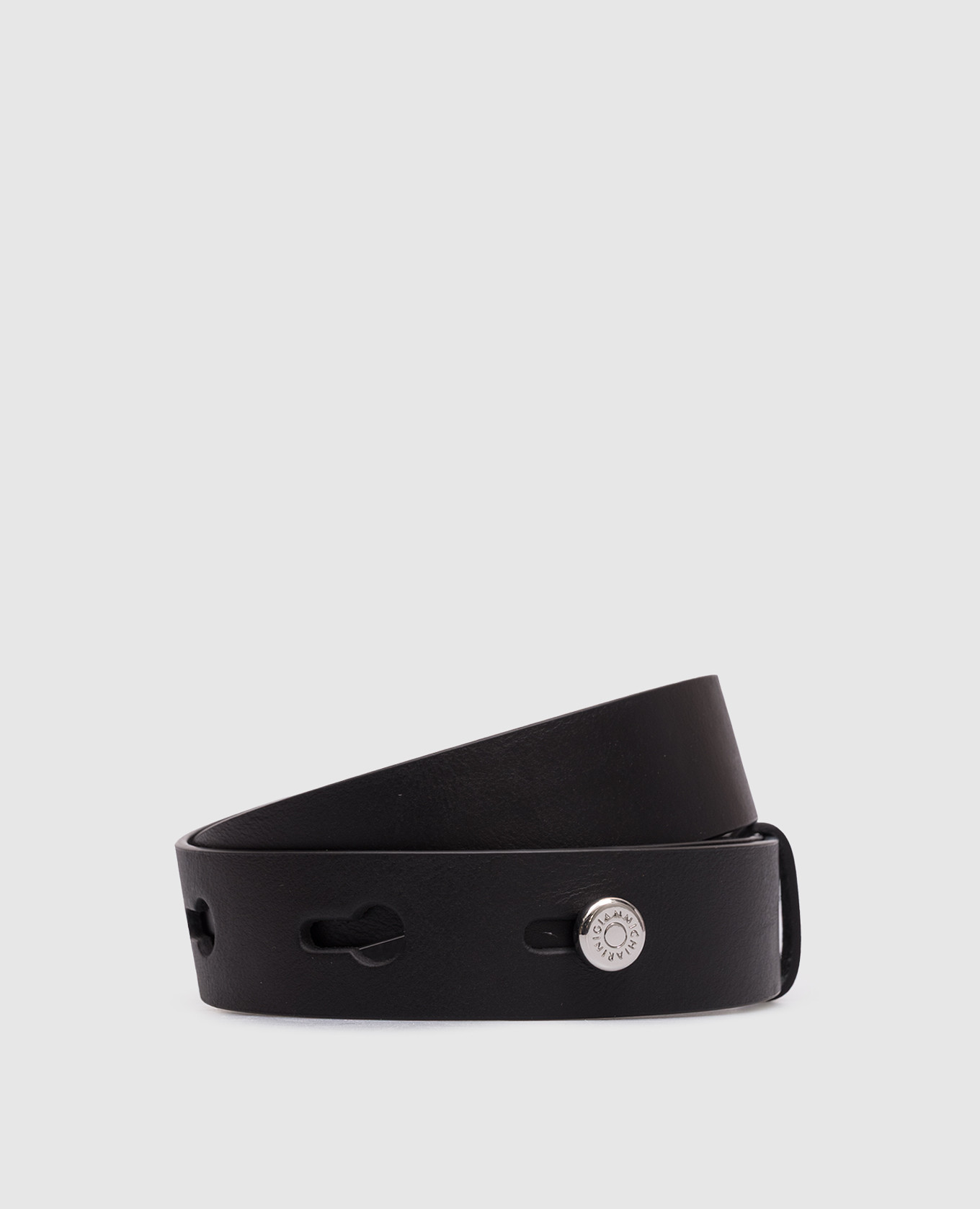 

Black leather belt Gianni Chiarini