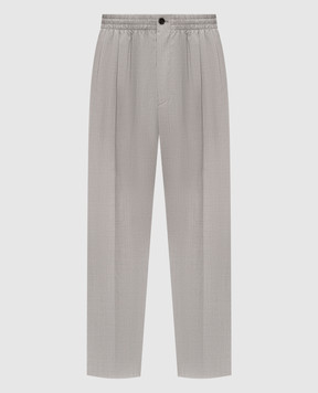 Bottega Veneta Gray wool pants 859298V6O60