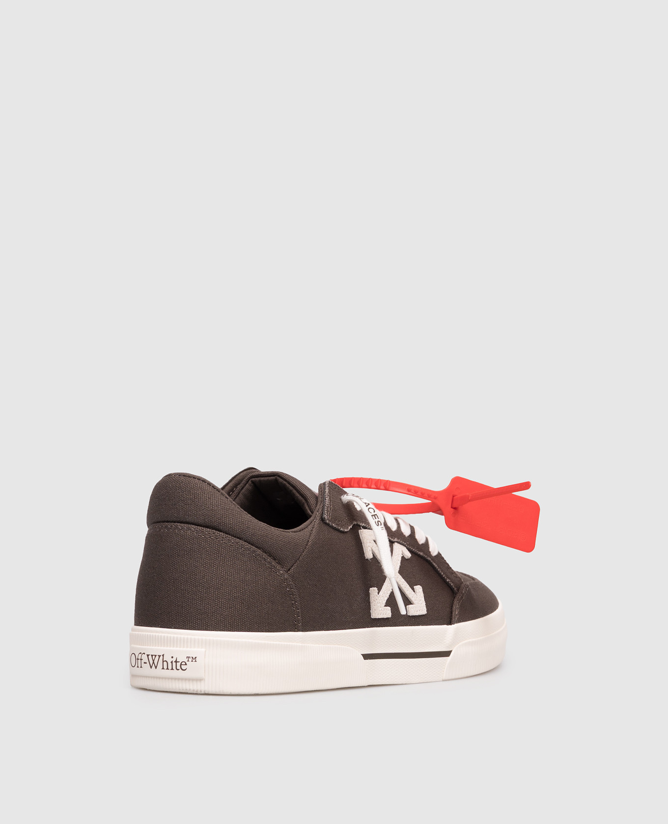 

Brown Vulcanized Sneakers Off-White