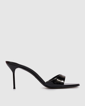 Paris Texas Black patent leather mules LIDIA PX1141XVN01