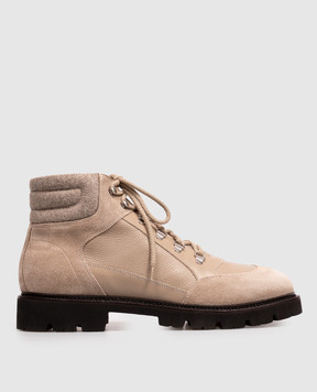 Peserico Beige leather boots R79088C0CC926