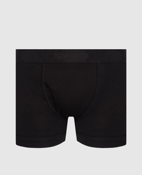 Tom Ford Black boxer briefs with logo pattern T4LC32040