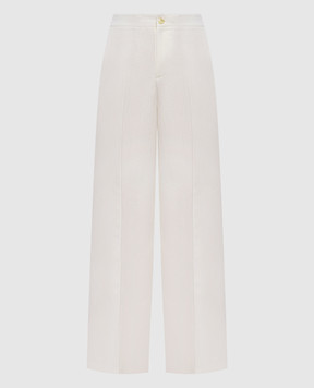 Twinset White linen pants 261TP2454