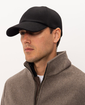 Enrico Mandelli Black cap CAP4014816