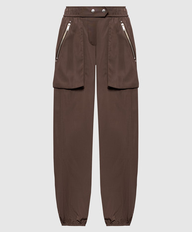 Brown joggers