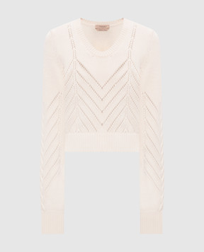 Twinset Beige sweater with wool 262TP3192