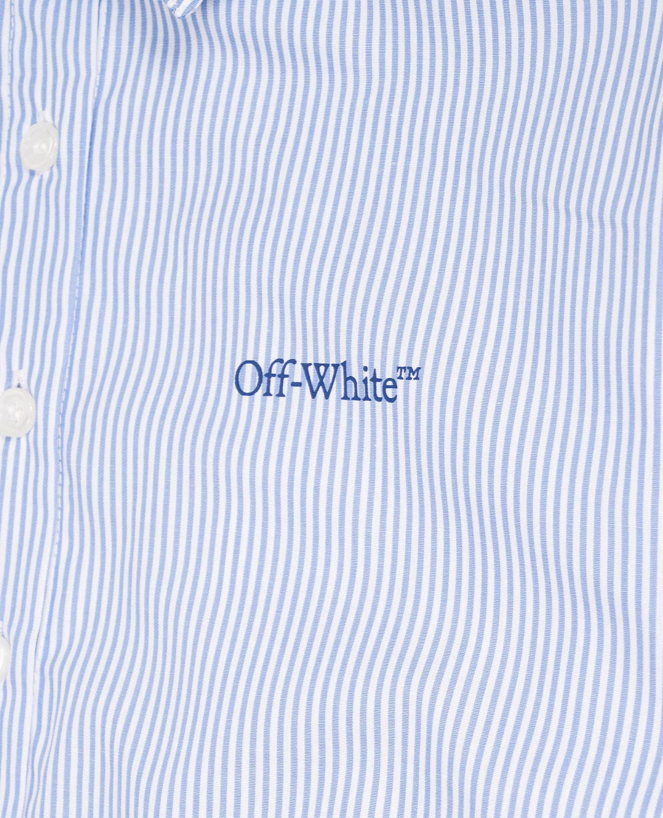 Children's blue striped shirt Off-White 3