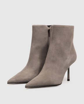 Le Silla Bella gray suede ankle boots 4217C080BMPPVEP