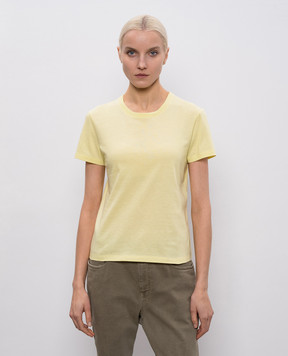 Tom Ford Yellow monogrammed T-shirt TSJ629JEX190