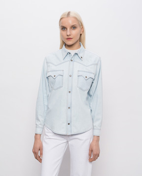 Versace Blue denim shirt 10245601A17872