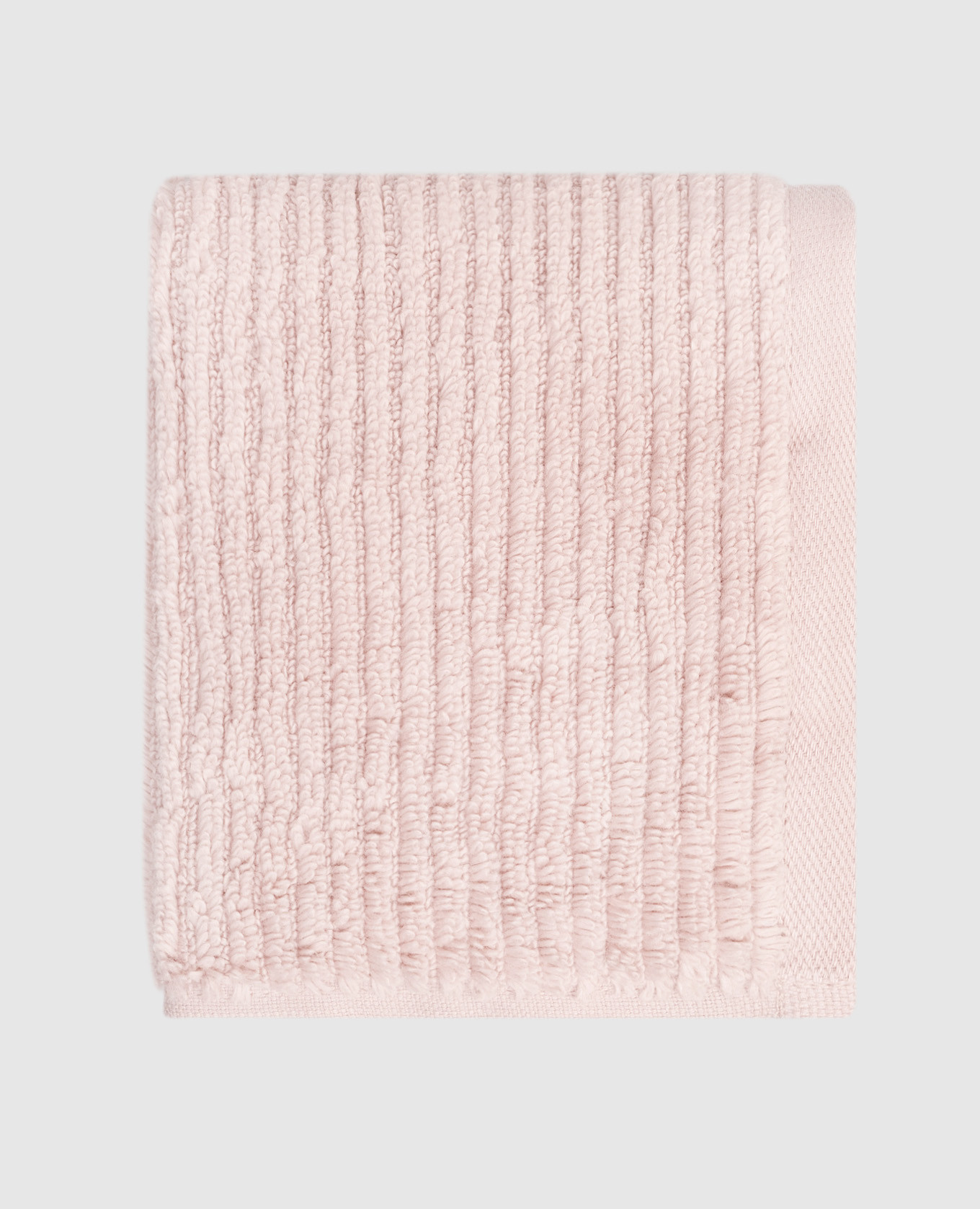 

Pink striped Slim terry towel L'appartement