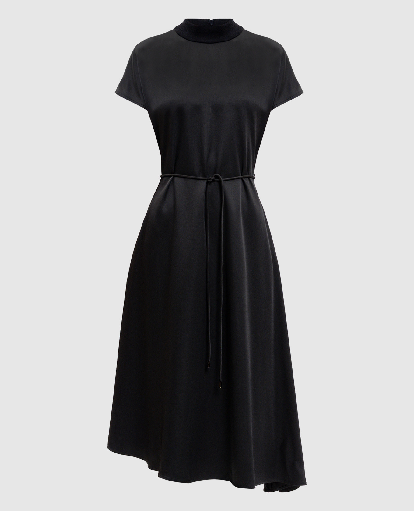

Black asymmetrical dress Peserico