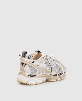 Off-White Be Right Back Mesh combo sneakers with textured logo OWIA289S26FAB001
