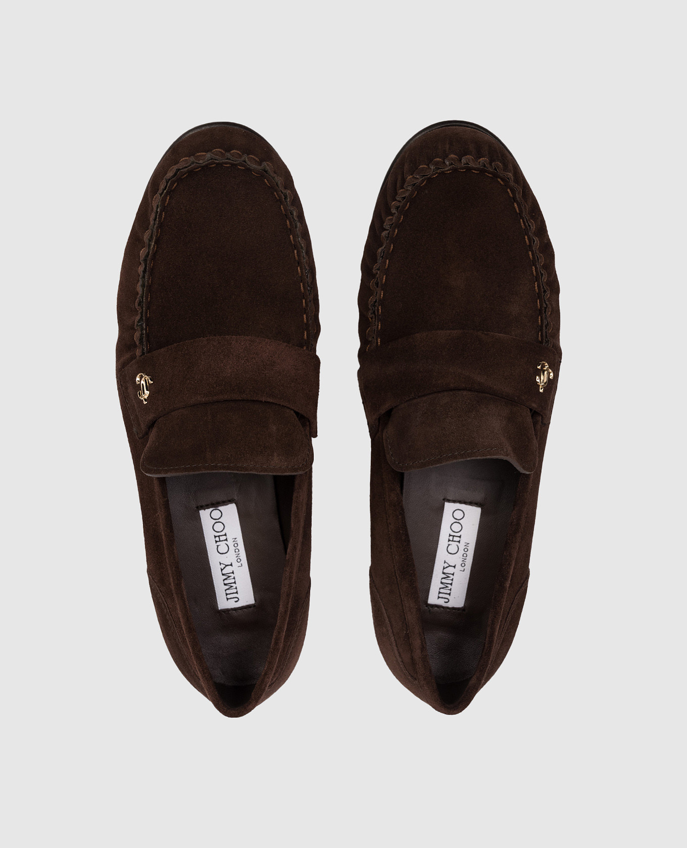 

Ellis brown suede loafers Jimmy Choo