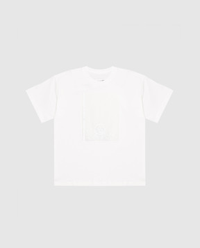 Maison Margiela MM6 Children's white T-shirt with print M61125MM08G