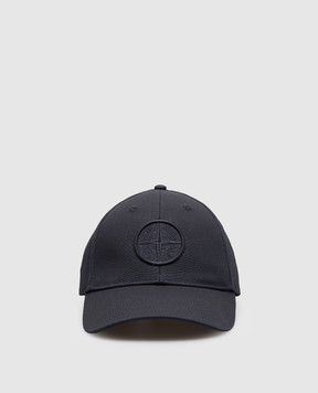 Stone Island Blue cap with logo embroidery L1S159100013S0248
