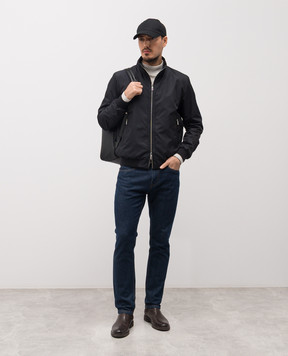 MooRER Blue jacket MANETTI MANETTIWK