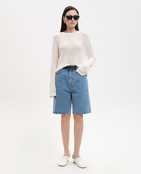 Loulou de Saison Hedora ivory jumper HEDORA