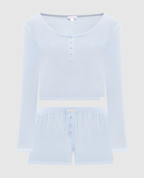 Dore & Rose Blue Henley Pajamas HENLEYSLEEPSET