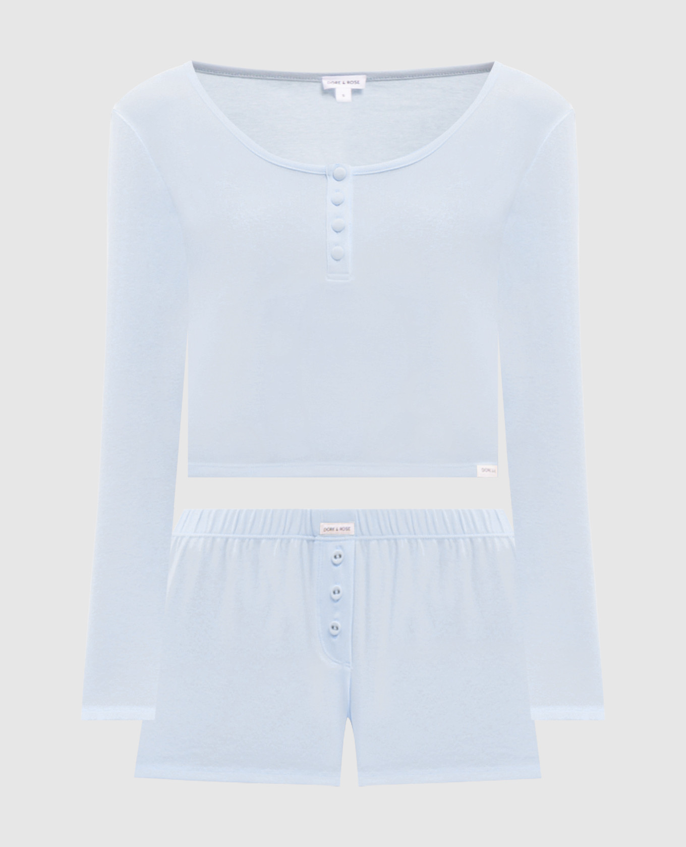 Blue Henley Pajamas