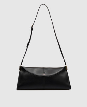 Balmain Black leather trapeze bag 64-83 HN0BL096LMRK