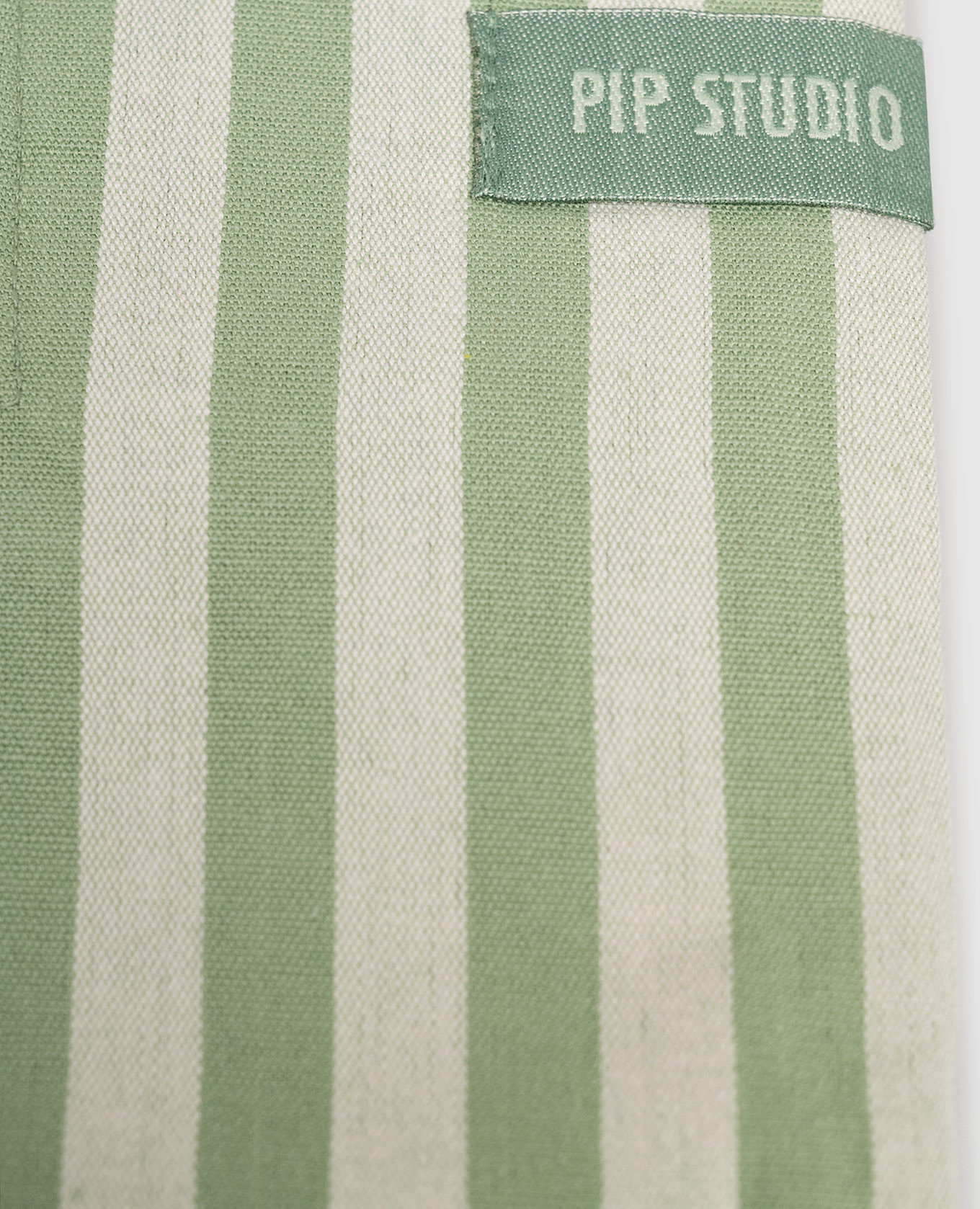 Green Stripes tablecloth with logo Pip Studio 3
