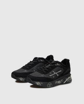 Premiata Moerun black combination sneakers MOERUN6445M