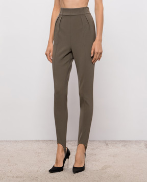 Thierry Mugler Leggings with wool and straps 26F1PA05331035