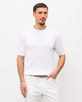 Peserico White T-shirt R59491F189173R