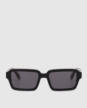 Palm Angels Black sunglasses with accent logo PA1025100753