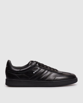 Bally Black leather Retro Crest sneakers MSK0F6VT005