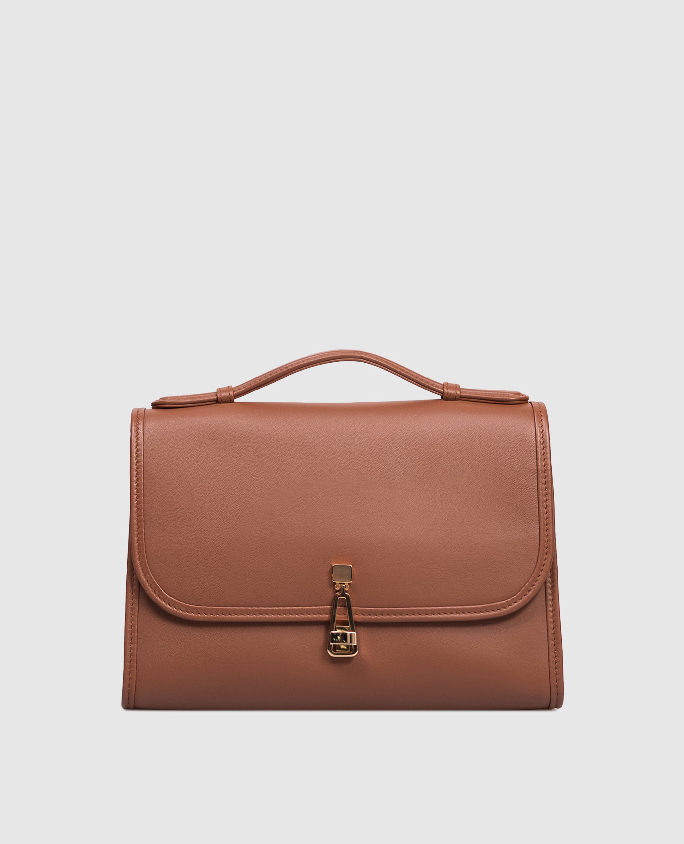 

Leonora brown satchel bag Gabriela Hearst