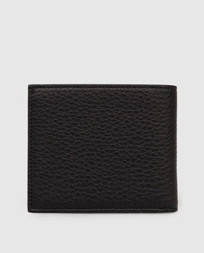 Givenchy Black leather wallet with logo print BK60GUK213