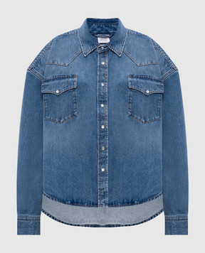 Vetements Blue denim shirt ME76DS073N4