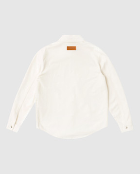 Versace Children's white denim shirt 10229311A16917