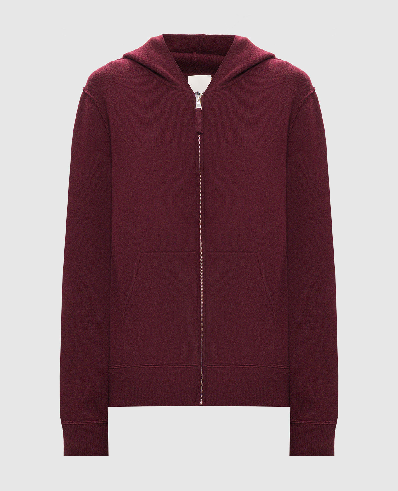 Burgundy wool and cashmere sports jacket